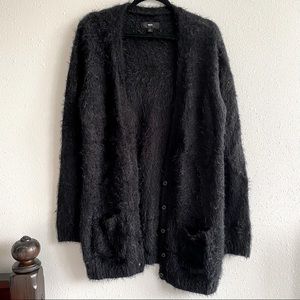 Mossimo Long Fur Cardigan